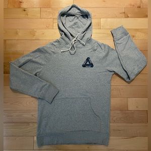PALACE TRI-FERG HEATHER GREY HOODIE!!! MEDIUM 2015/2016